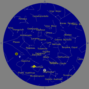 Sky Chart - click to enlarge