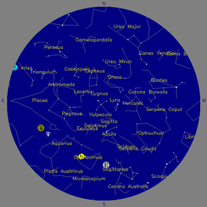 Sky Chart - click to enlarge
