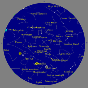 Sky Chart - click to enlarge