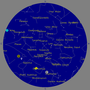 Sky Chart - click to enlarge
