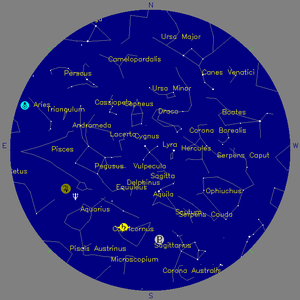 Sky Chart - click to enlarge