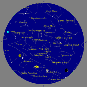 Sky Chart - click to enlarge