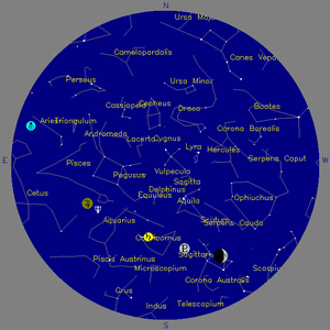 Sky Chart - click to enlarge