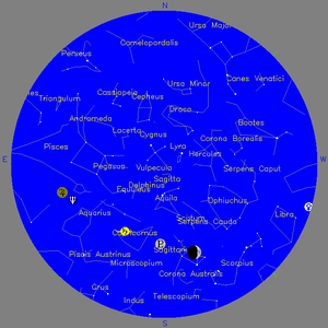 Sky Chart - click to enlarge