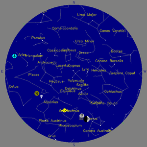Sky Chart - click to enlarge