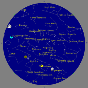 Sky Chart - click to enlarge