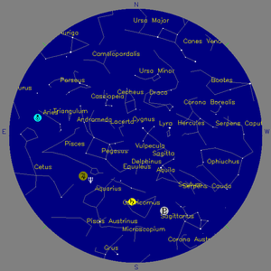 Sky Chart - click to enlarge