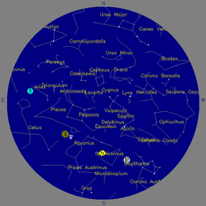 Sky Chart - click to enlarge