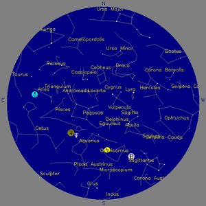 Sky Chart - click to enlarge