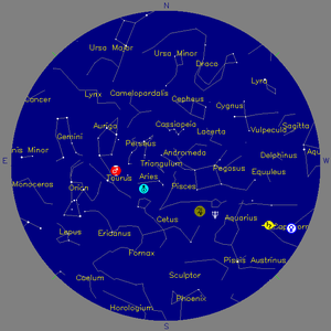 Sky Chart - click to enlarge
