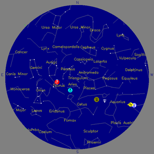 Sky Chart - click to enlarge