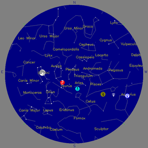 Sky Chart - click to enlarge