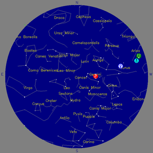 Sky Chart - click to enlarge