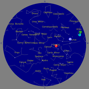 Sky Chart - click to enlarge