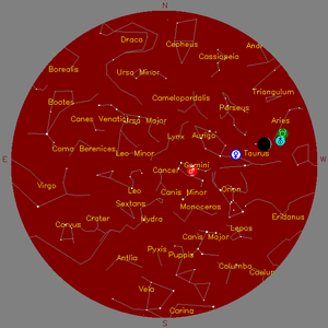 Sky Chart - click to enlarge