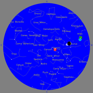 Sky Chart - click to enlarge