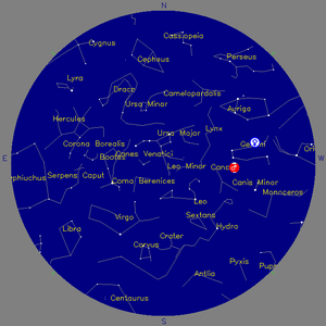 Sky Chart - click to enlarge