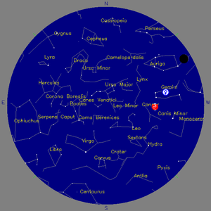 Sky Chart - click to enlarge