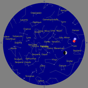 Sky Chart - click to enlarge