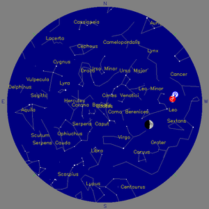 Sky Chart - click to enlarge
