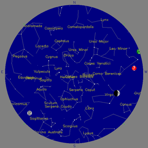 Sky Chart - click to enlarge
