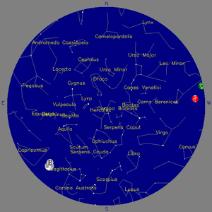 Sky Chart - click to enlarge
