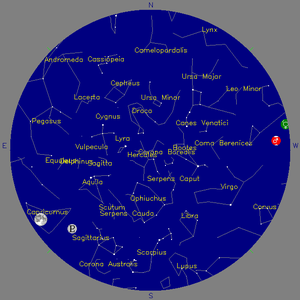 Sky Chart - click to enlarge