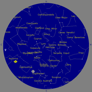 Sky Chart - click to enlarge
