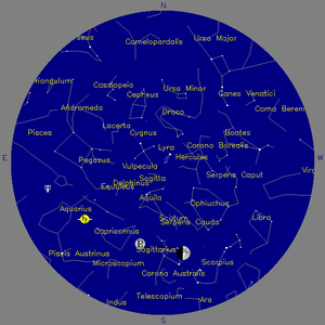 Sky Chart - click to enlarge