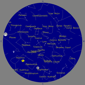 Sky Chart - click to enlarge
