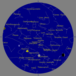 Sky Chart - click to enlarge