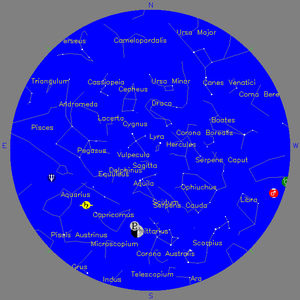 Sky Chart - click to enlarge