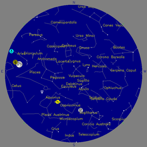 Sky Chart - click to enlarge