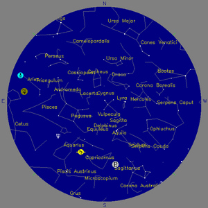 Sky Chart - click to enlarge