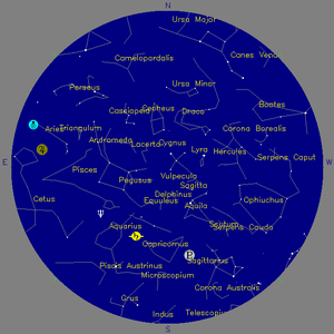 Sky Chart - click to enlarge