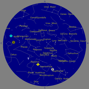 Sky Chart - click to enlarge