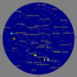 Sky Chart - click to enlarge