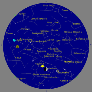 Sky Chart - click to enlarge
