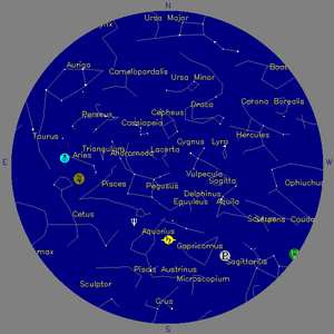 Sky Chart - click to enlarge