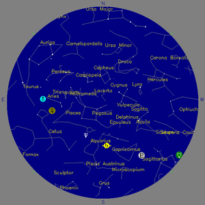 Sky Chart - click to enlarge