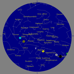 Sky Chart - click to enlarge