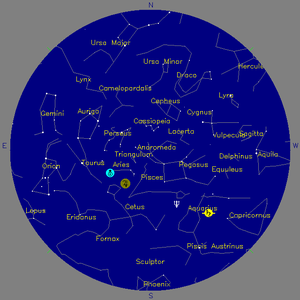 Sky Chart - click to enlarge