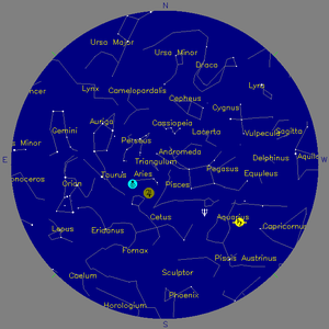 Sky Chart - click to enlarge