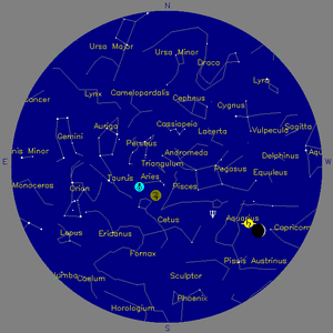 Sky Chart - click to enlarge