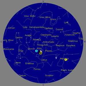 Sky Chart - click to enlarge