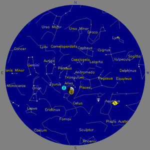 Sky Chart - click to enlarge