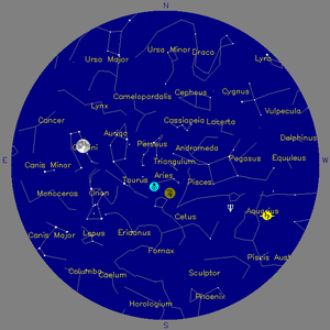 Sky Chart - click to enlarge