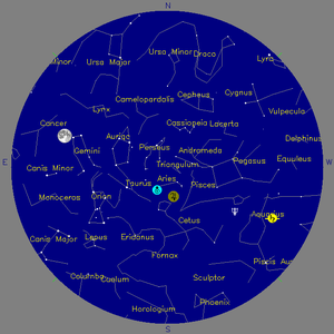 Sky Chart - click to enlarge