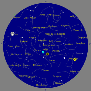 Sky Chart - click to enlarge