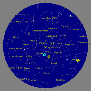 Sky Chart - click to enlarge